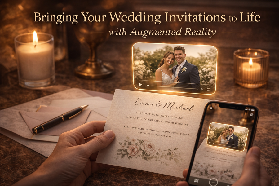 How to Create Interactive Wedding Invitations with AR: Bringing Your Wedding Invitations to Life with Augmented Reality
