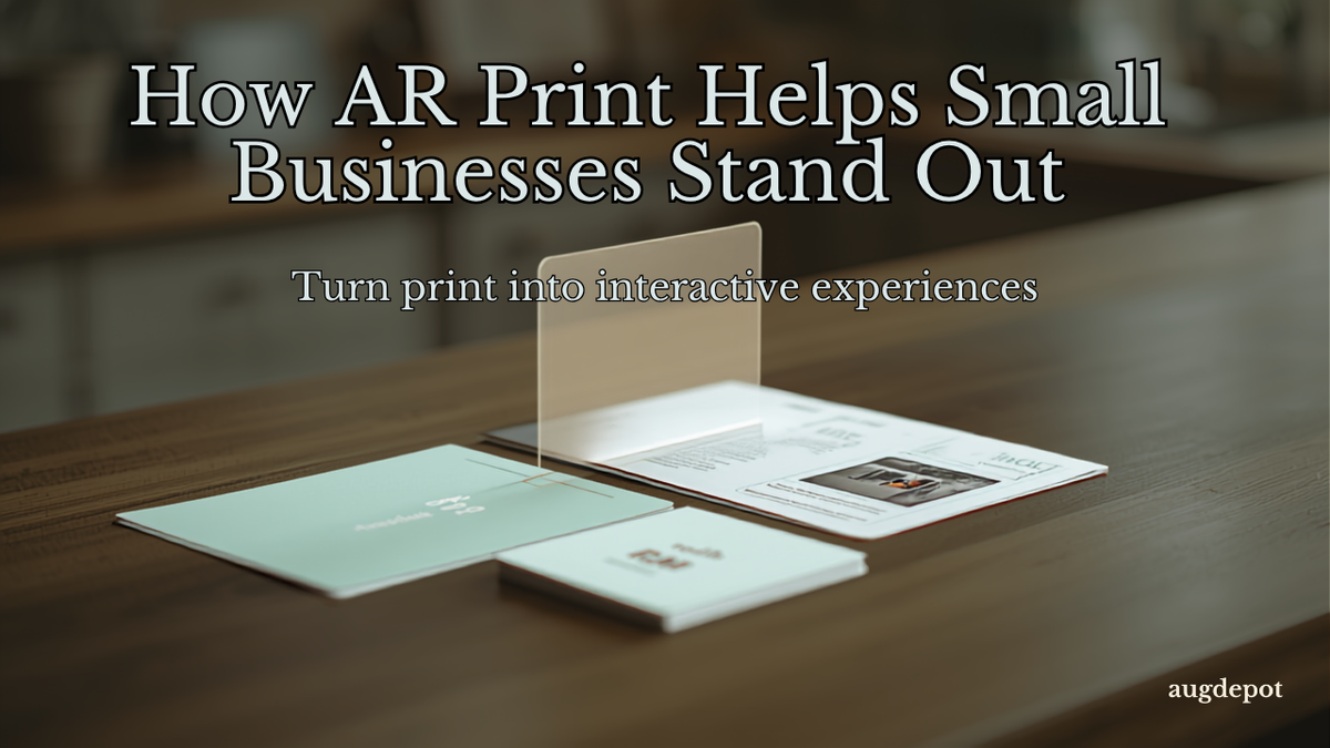 How Augmented Reality Print Helps Small Businesses Stand Out