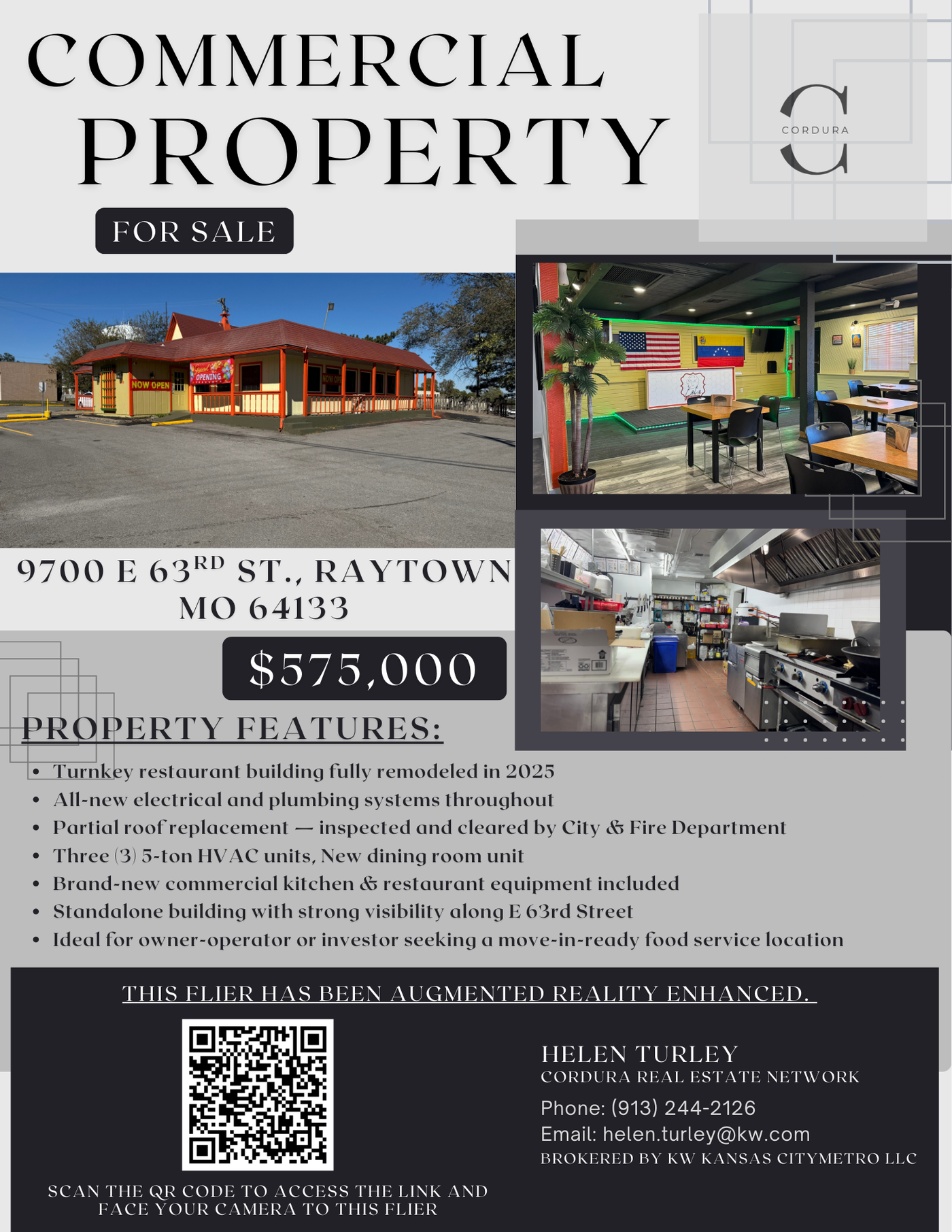 AR marketing flyer sample