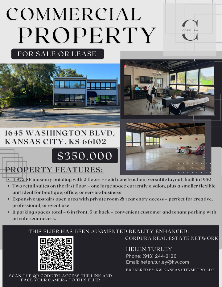 Real estate flyer AR example