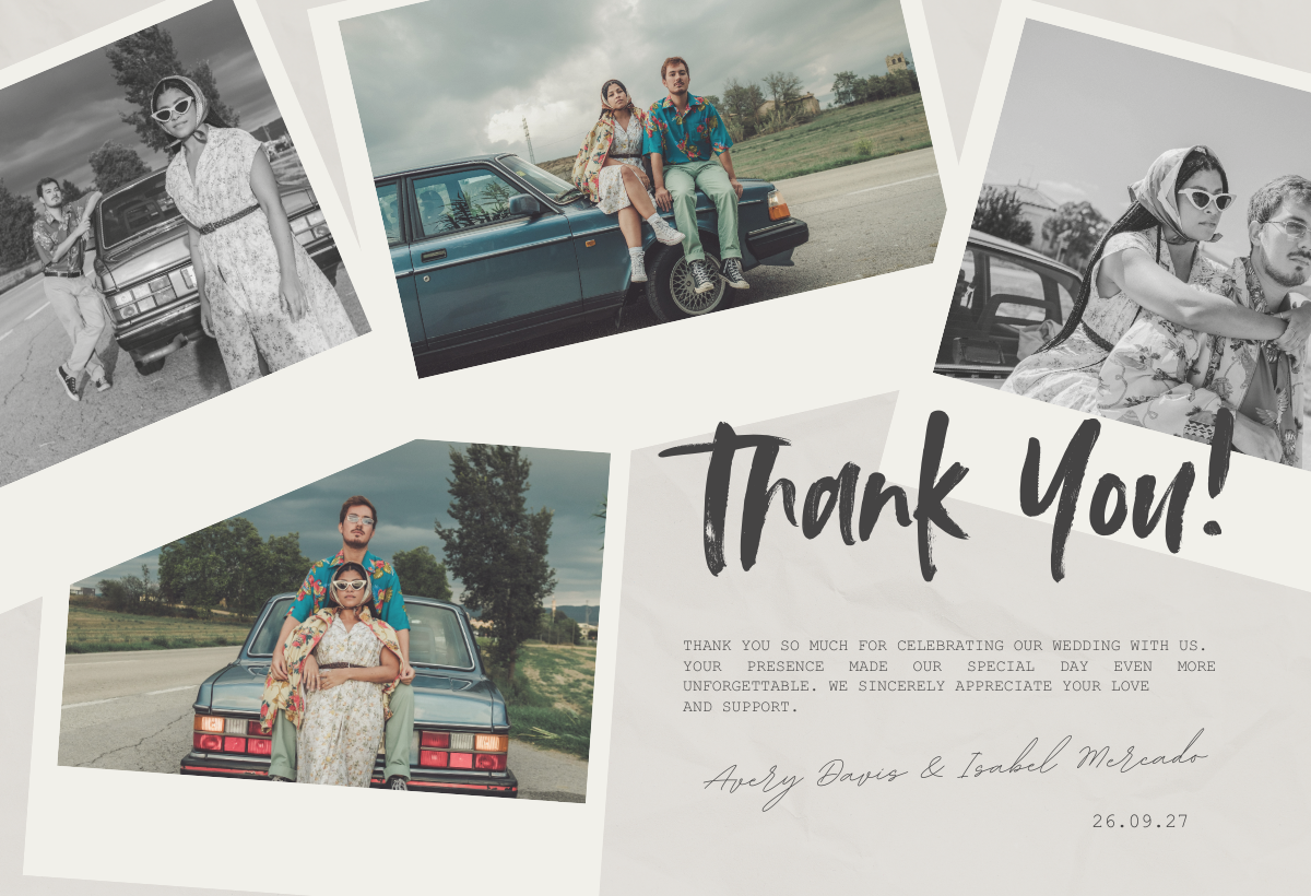 Thank-you cards