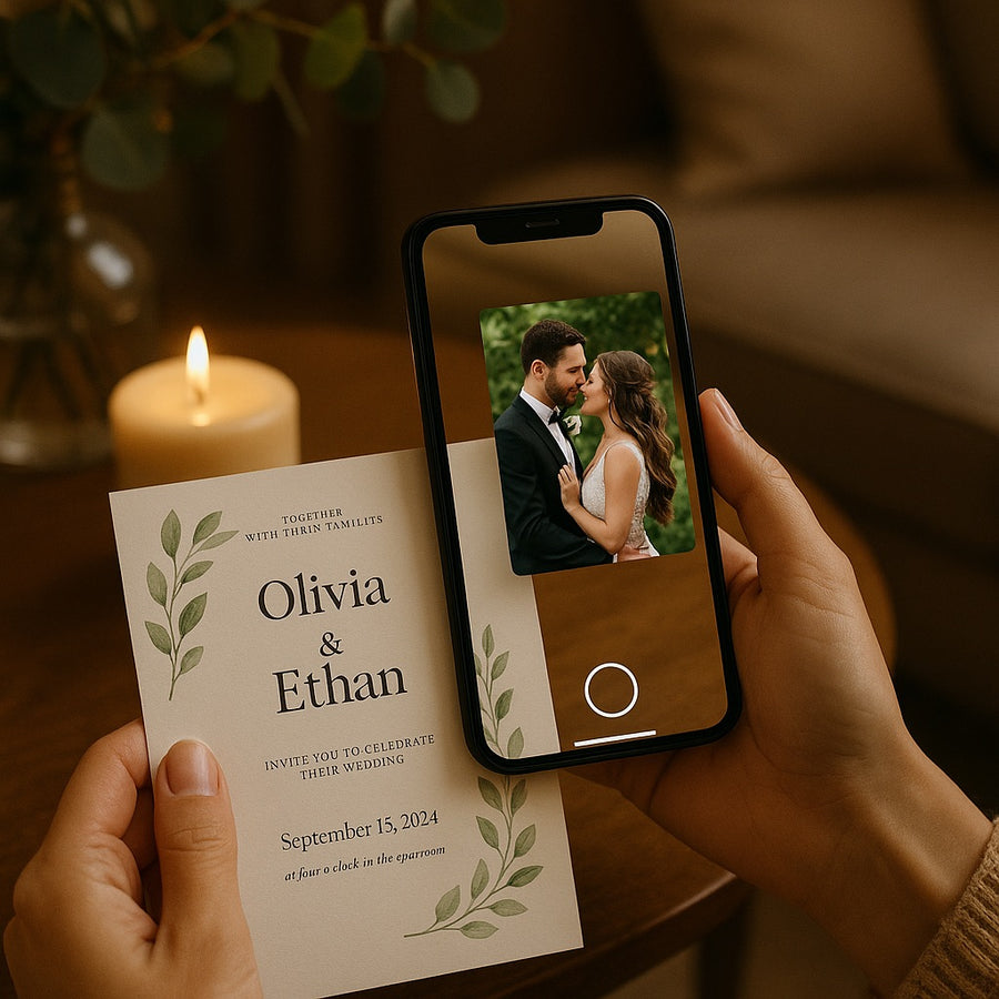 Augmented Reality Photos interactive video experience
